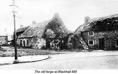 The old forge at Blackhall Mill