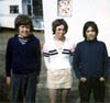 Unknown, Sandra Gillings and brother Harry Gillhespie