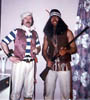 Pirate Denis Jarwick with Indian Frank Gillings