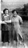 Betty and her mother Frances Gillings at 7 Hazel Road