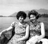 Sandra Gillings and Ann on Derwent Water